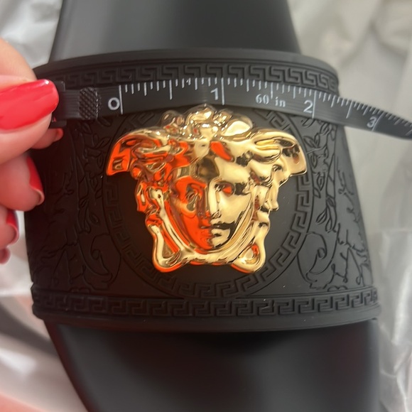 NWT Versace Medusa Gomma Pool-Slides - Picture 7 of 14